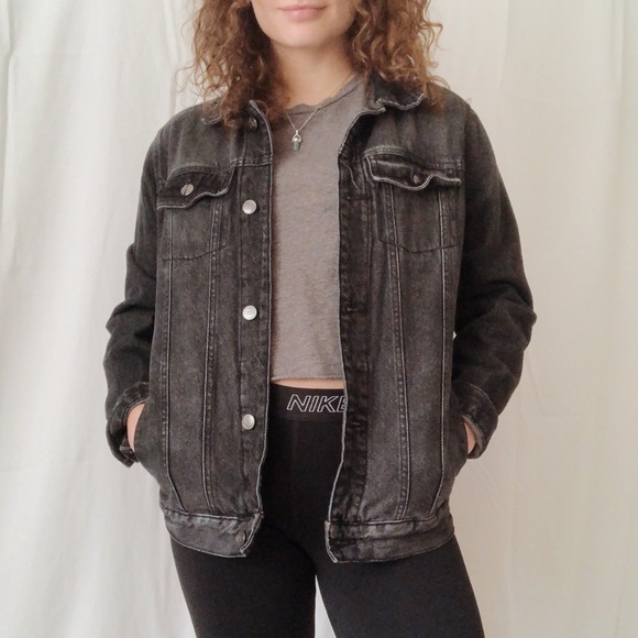 Urban Outfitters Jackets & Blazers - Black jean jacket